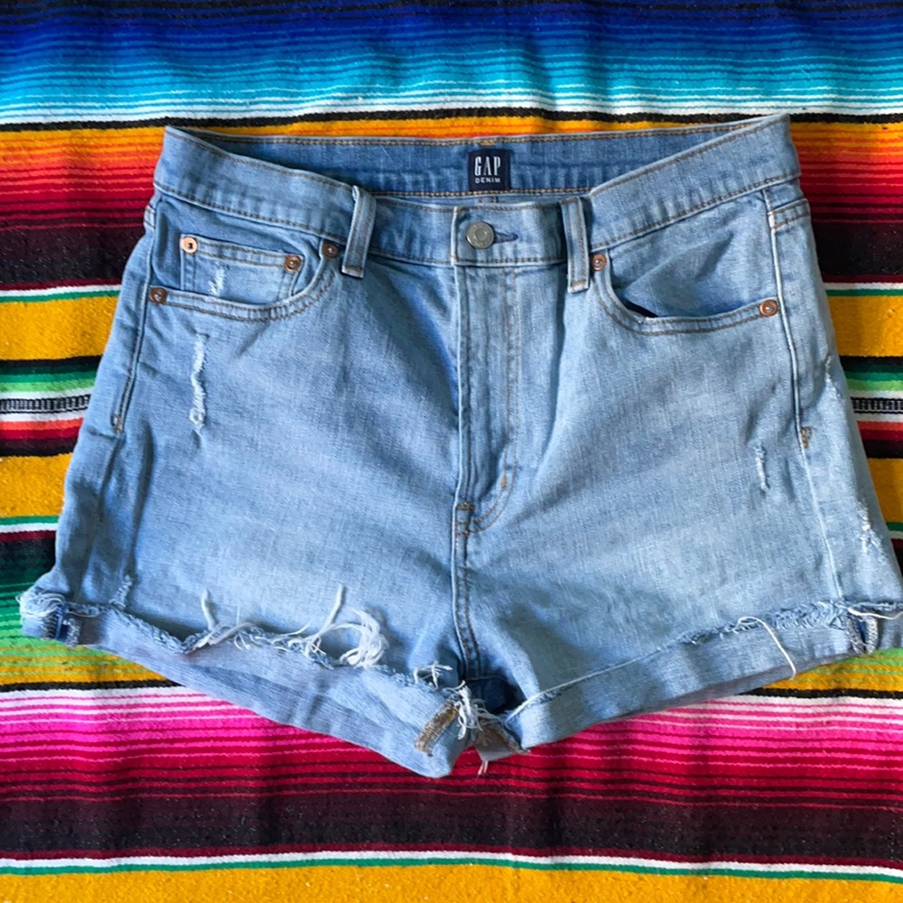 GAP High-waisted Jean Shorts